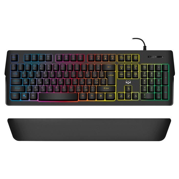 Игровая клавиатура SVEN KB-G9400, 104кл, RGB-подсветка [SV-019594]