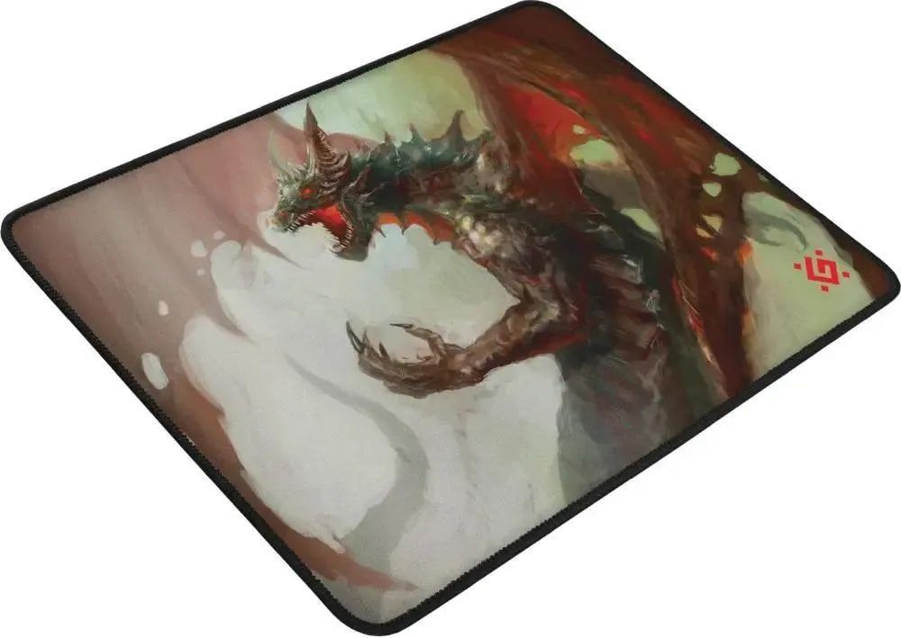 Коврик игровой Defender Dragon Rage M [50558], ткань + резина