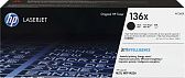 Тонер-картридж HP W1360X [136X] черный (оригинальный, 2400 стр.)