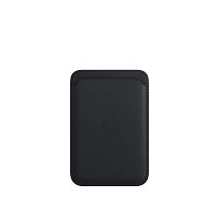 Чехол Apple Leather Wallet with MagSafe, темная ночь [MM0Y3ZE/A] 