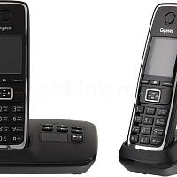Телефон GIGASET C530A DUO, черный