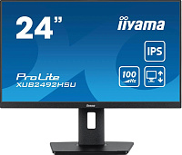 Монитор Iiyama ProLite XUB2492HSU-B6 23.8", IPS, 100Гц, 0.4мс, колонки, USB-HUB, черный