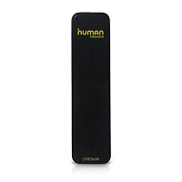 Универсальное зарядное устройство Human Friends [Stick] 2400 mAh, 1A, разьемы: USB+micro USB, черный