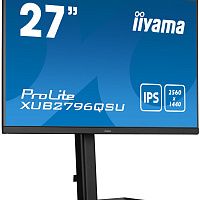 Монитор 27" Iiyama ProLite XUB2796QSU-B5, 2560x1440, IPS, черный