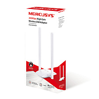 Mercusys MW300UH Сетевой адаптер USB 2.0; диапазоны Wi-Fi: 2.4ГГц
