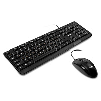 Набор клавиатура +мышь SVEN KB-S330C, черный [SV-017309]