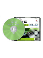 Диск DVD-RW Mirex [UL130032A4S], Slim Case (4.7 Gb / 120 Min, 4x)