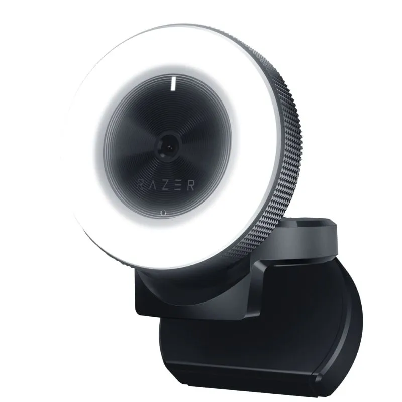 Веб-камера Razer Kiyo, Full HD, светодиодная подстветка, черная [rz19-02320100-r3m1]
