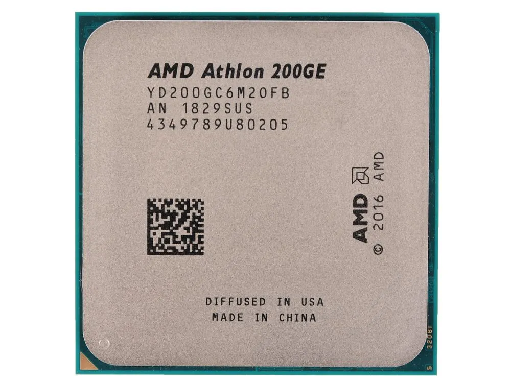 Процессор AMD Athlon 200GE [yd200gc6m2ofb] (SocketAM4, OEM)