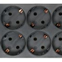 Сетевой фильтр Ippon BK-238 [3 метра, 8 розеток, черный, 2200Вт, 10А] [588044]