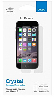 Защитная пленка Deppa [61357] для Apple iPhone 6 Plus, прозрачная, с коплектом для установки