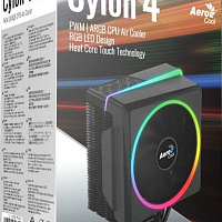 Кулер для процессора Aerocool CYLON 4 ARGB PWM 4P 145W