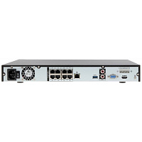 8-канальный 4K IP-видеорегистратор Dahua DHI-NVR4208-8P-4KS2 (8CH, PoE, 2HDD, 1080P, USB)