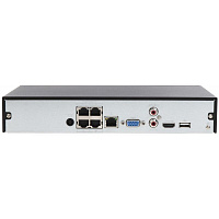 4-канальный IP-видеорегистратор Dahua DHI-NVR4104HS-P-4KS (4CH, PoE, 1080P, USB)