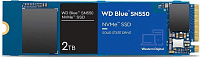 SSD накопитель  2ТБ WD Blue SN550 WDS200T2B0C, M.2 2280, PCI-E x4, NVMe