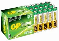 Батарейка алкалиновая GP Super Alkaline 24A LR03 AAA [GP 24A-B30] упаковка 30 шт.