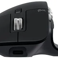 Мышь беспроводная Logitech MX MASTER 3, Bluetooth/Радио, Li-pol, графитовый [910-006199]
