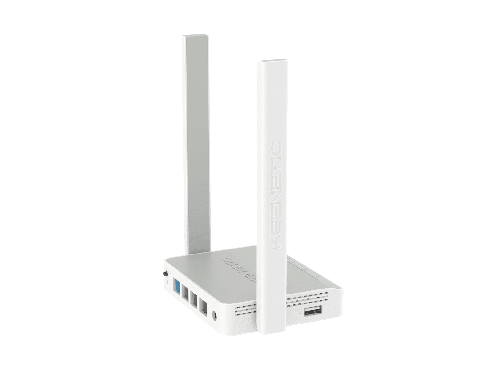 Wi-Fi роутер KEENETIC 4G, N300, ADSL 2/2+, белый [kn-1212]
