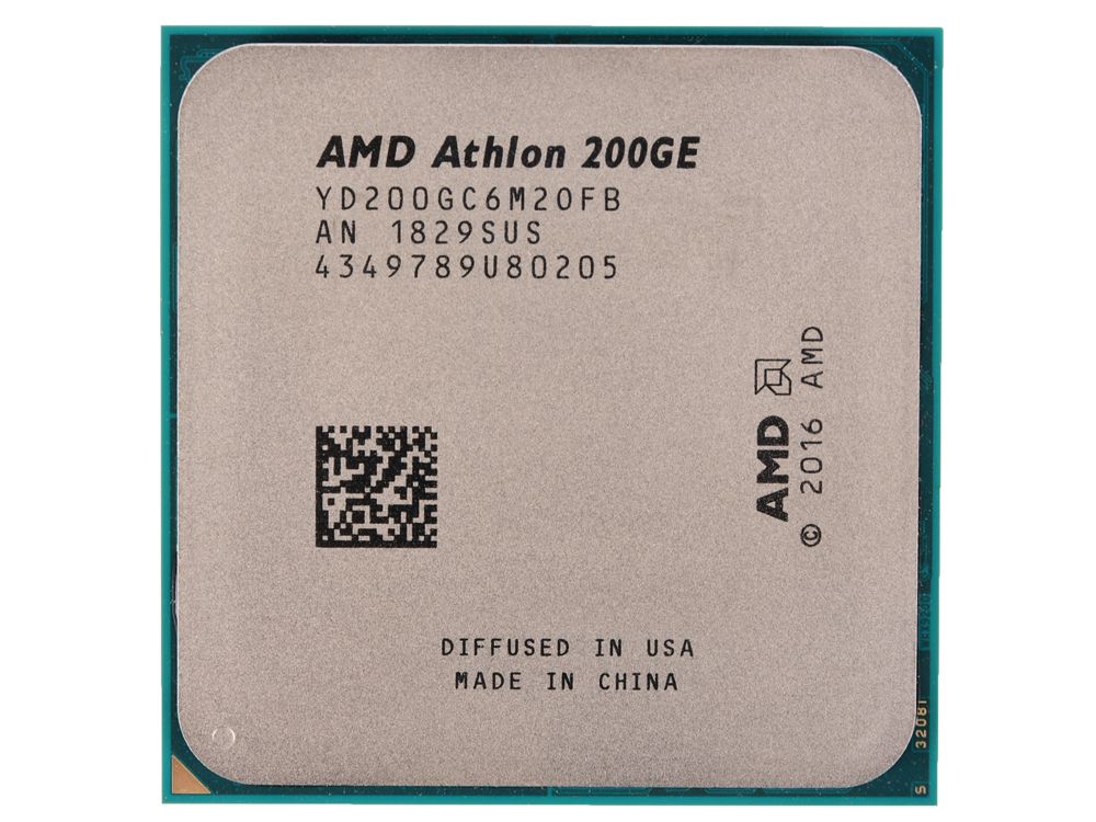 Процессор AMD Athlon 200GE [yd200gc6m2ofb] (SocketAM4, OEM)