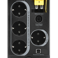ИБП APC BC750-RS (back, 750VA / 415W, USB)