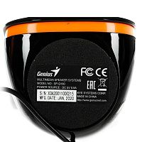 Колонки Genius SP-Q180, 2.0, 2 x 3W RMS, USB-power [31730026402] Orange