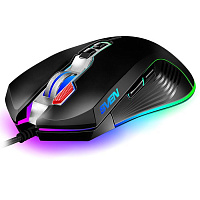 Игровая мышь SVEN RX-G850, 7+1кл, 6400 DPI, RGB подсветка  [SV-019297]