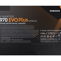 SSD накопитель 2TB Samsung 970 EVO Plus MZ-V7S2T0BW, M.2 2280, NVMe