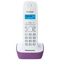 Радиотелефон Panasonic KX-TG1611RUF, бело-фиолетовый
