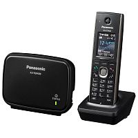 IP-телефон Panasonic KX-TGP600RUB - трубка (8 линий, цветной дисплей, AAA, черный)
