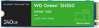 SSD накопитель 240Gb WD Green SN350 WDS240G2G0C, M.2 2280, PCI-E x4, NVMe