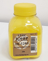Тонер для заправки БУЛАТ s-Line для Kyocera TK-5240Y желтый, банка 50 грамм