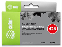 Картридж Cactus CS-CLI426BK черный (8.4мл) для Canon Pixma MG5140/5240/6140/8140/MX884