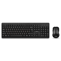 Беспроводной набор: клавиатура+мышь SVEN KB-C3400W, черный [sv-018887]