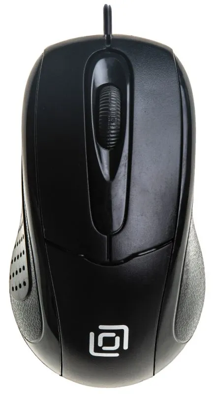 Мышь Oklick 305M, оптическая, проводная, USB, черный [412850]